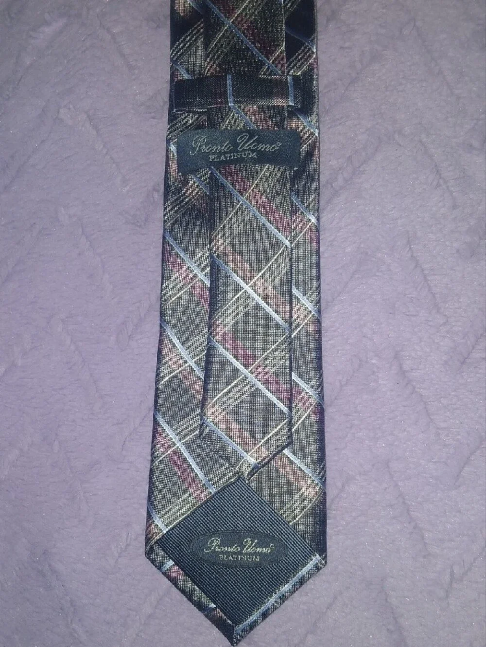 Pronto Uomo Platinum classic plaid